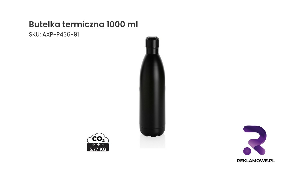 Butelka termiczna 1000 ml do utrzymania temperatury napojów