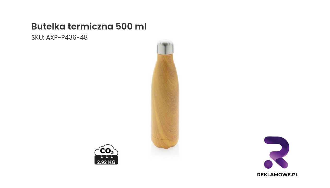 Butelka termiczna 500 ml Butelka termiczna o pojemności 500 ml