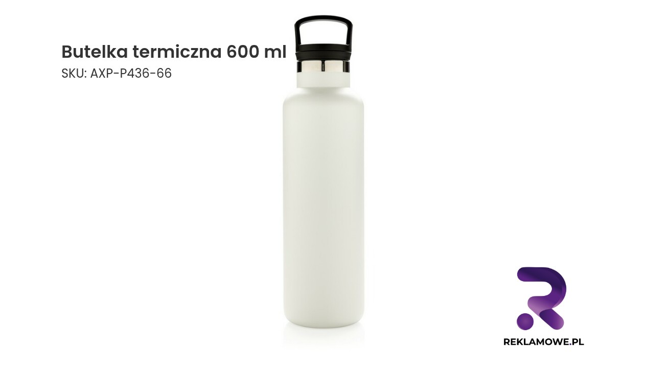 Butelka termiczna 600 ml Butelka termiczna o pojemności 600 ml