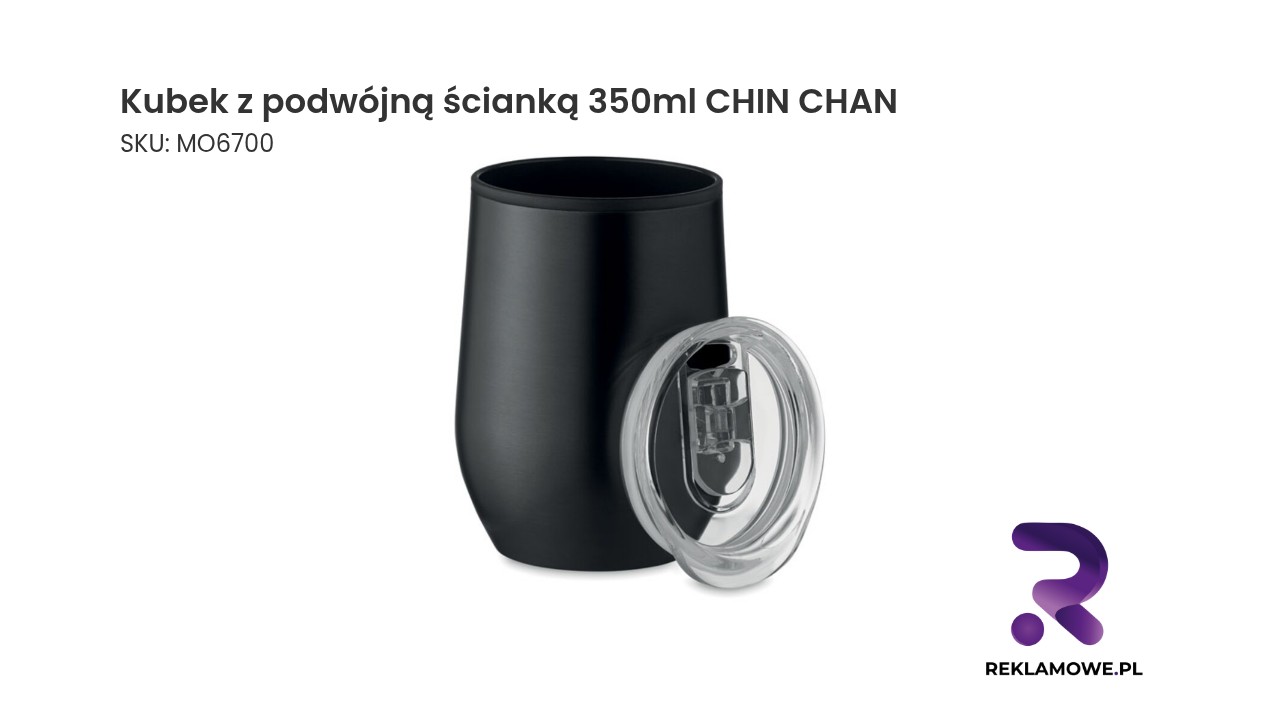 Kubek CHIN CHAN z podwójną ścianką o pojemności 350ml