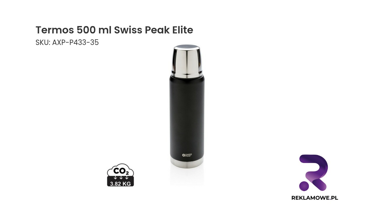 Termos 500 ml Swiss Peak Elite Termos Swiss Peak Elite o pojemności 500 ml