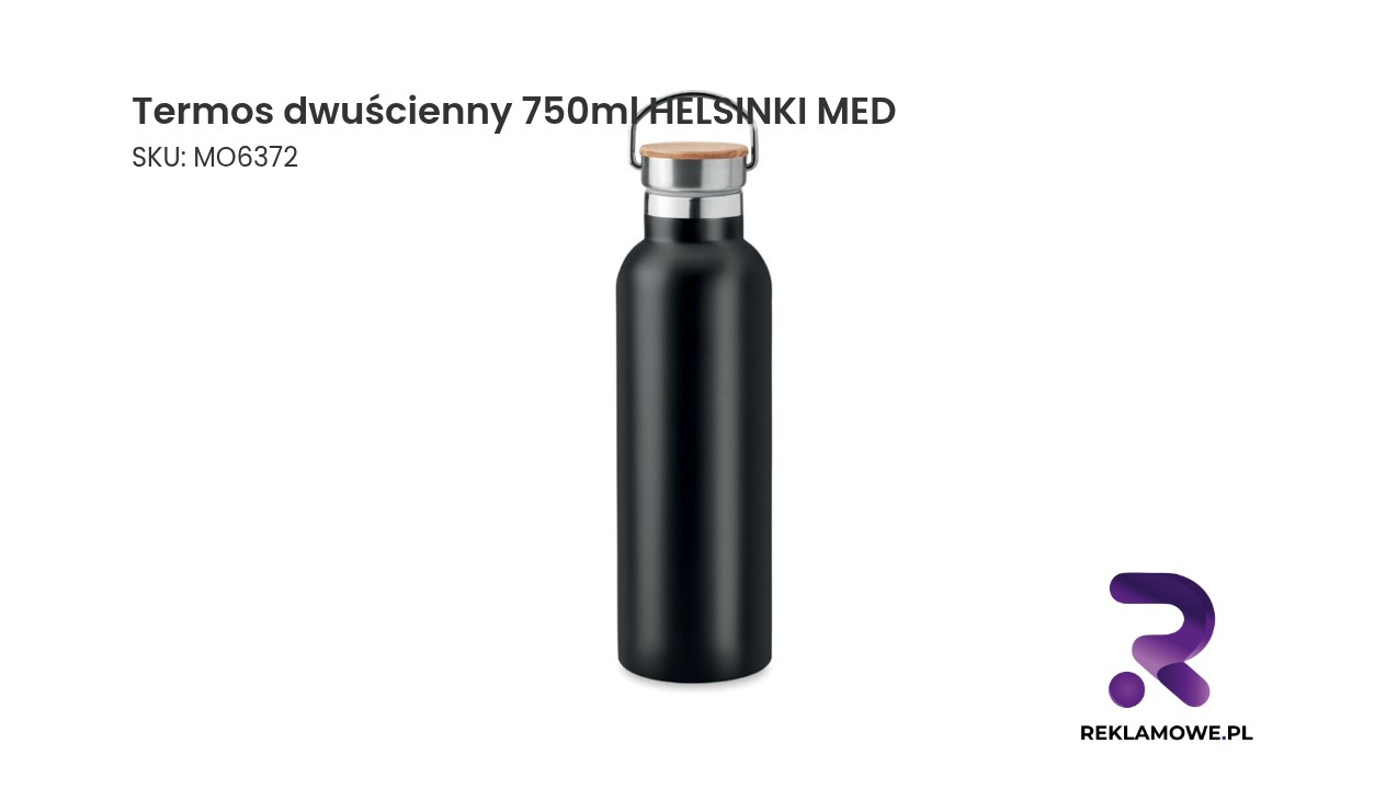 Termos dwuścienny 750ml HELSINKI MED Termos dwuścienny 750 ml HELSINKI MED - zdolność utrzymania temperatury