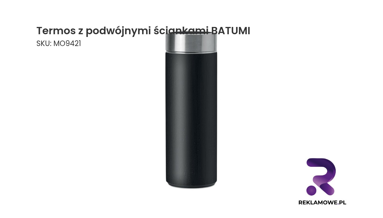 Termos z podwójnymi ściankami BATUMI Termos z podwójnymi ściankami model BATUMI wytrzymały i elegancki