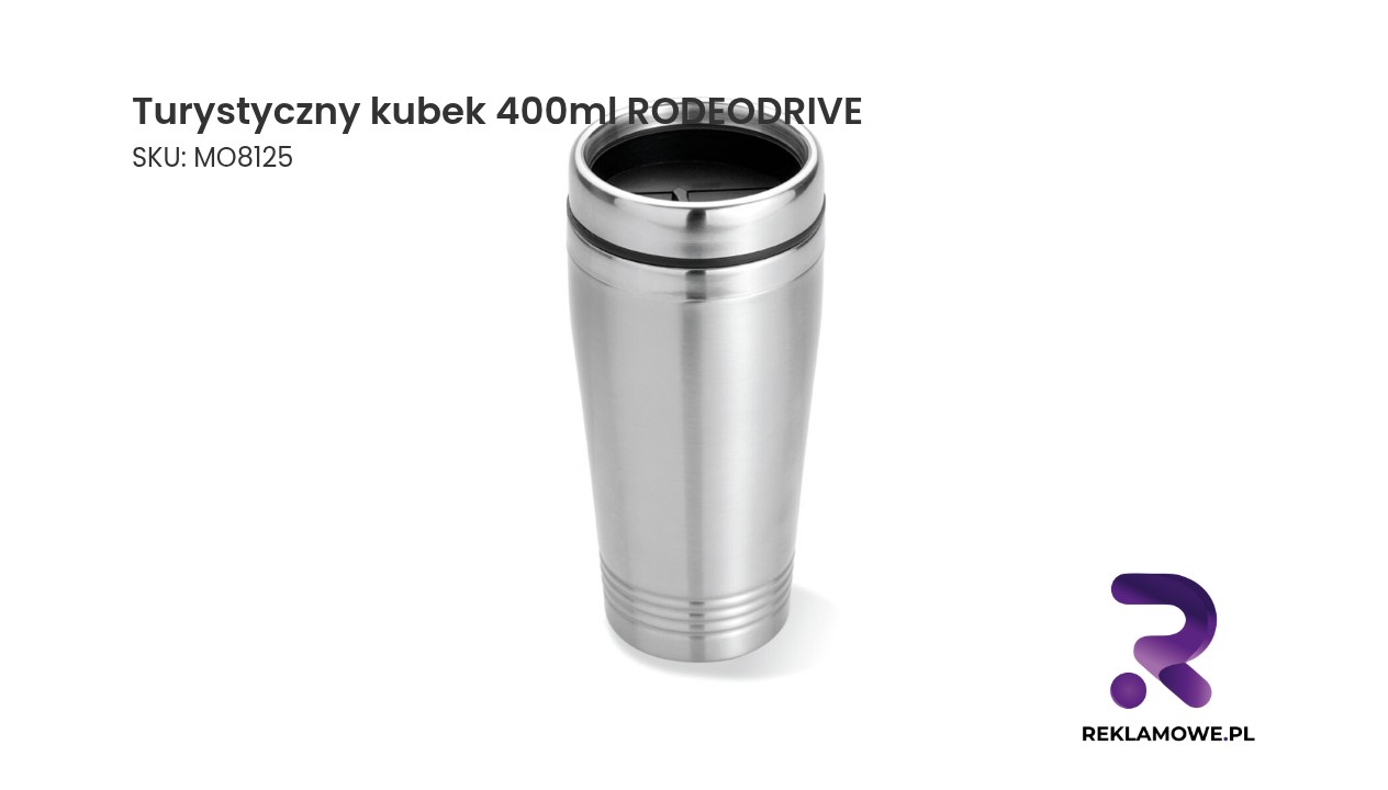 Turystyczny kubek RODEODRIVE o pojemności 400ml