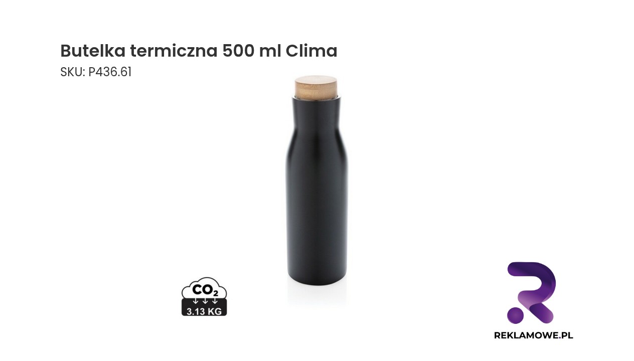 Butelka termiczna 500 ml Clima utrzymująca temperaturę