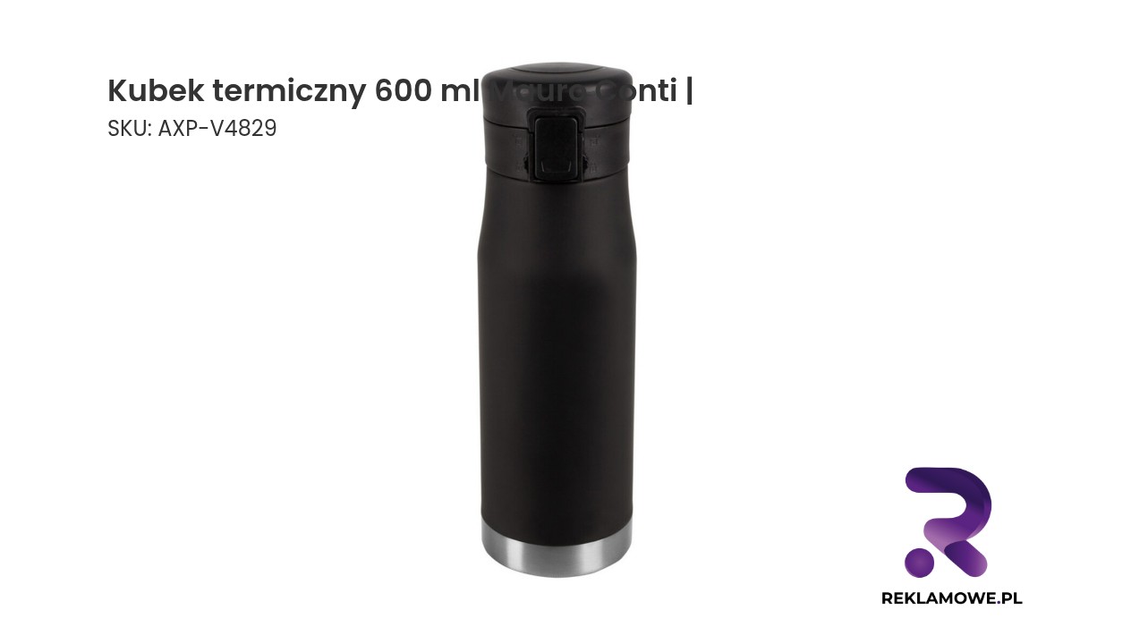 Kubek termiczny Mauro Conti o pojemności 600 ml