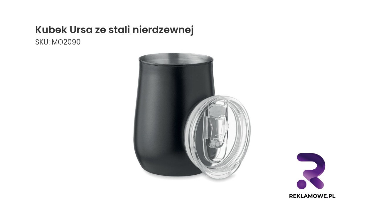 Kubek Ursa ze stali nierdzewnej – trwały kubek metalowy