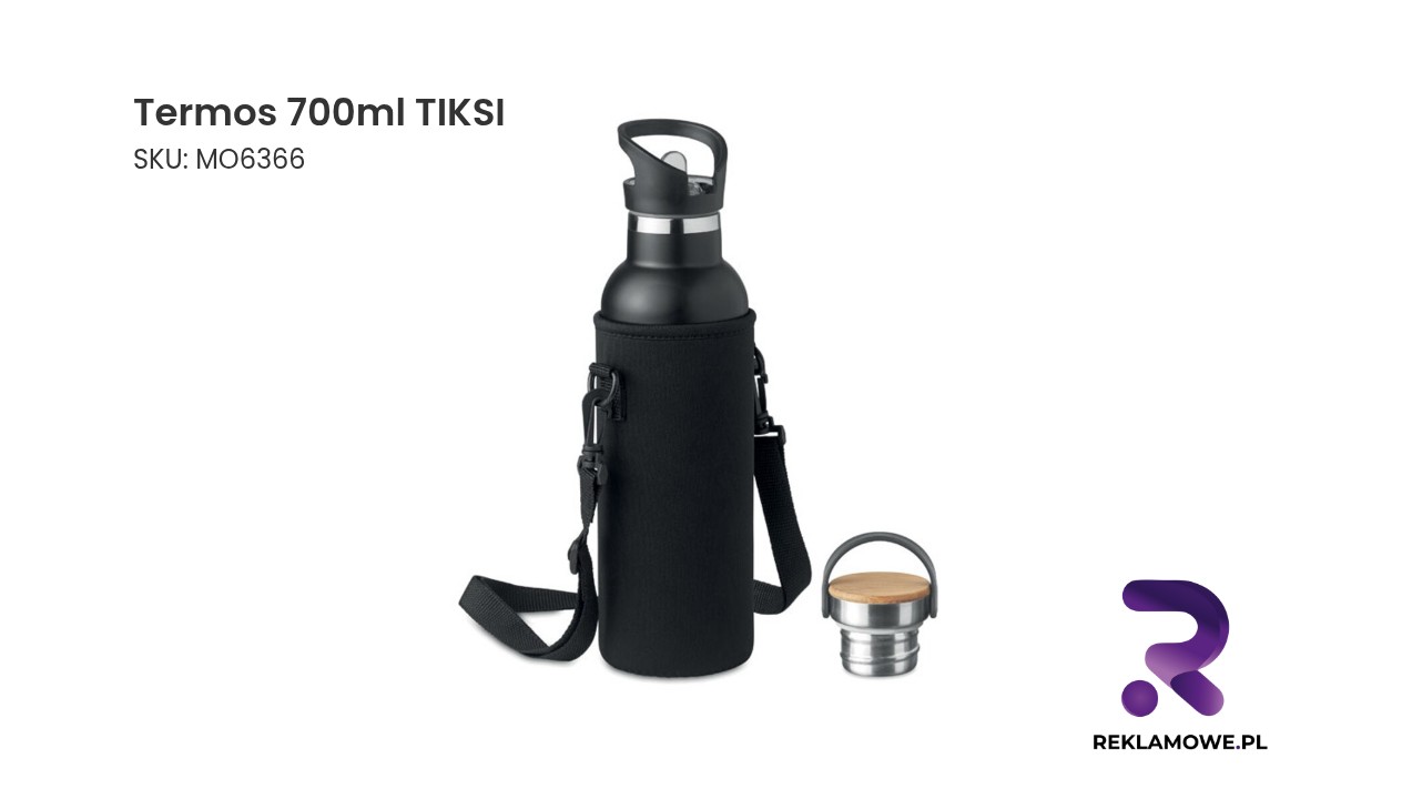 Termos 700 ml TIKSI - stalowy termos na napoje