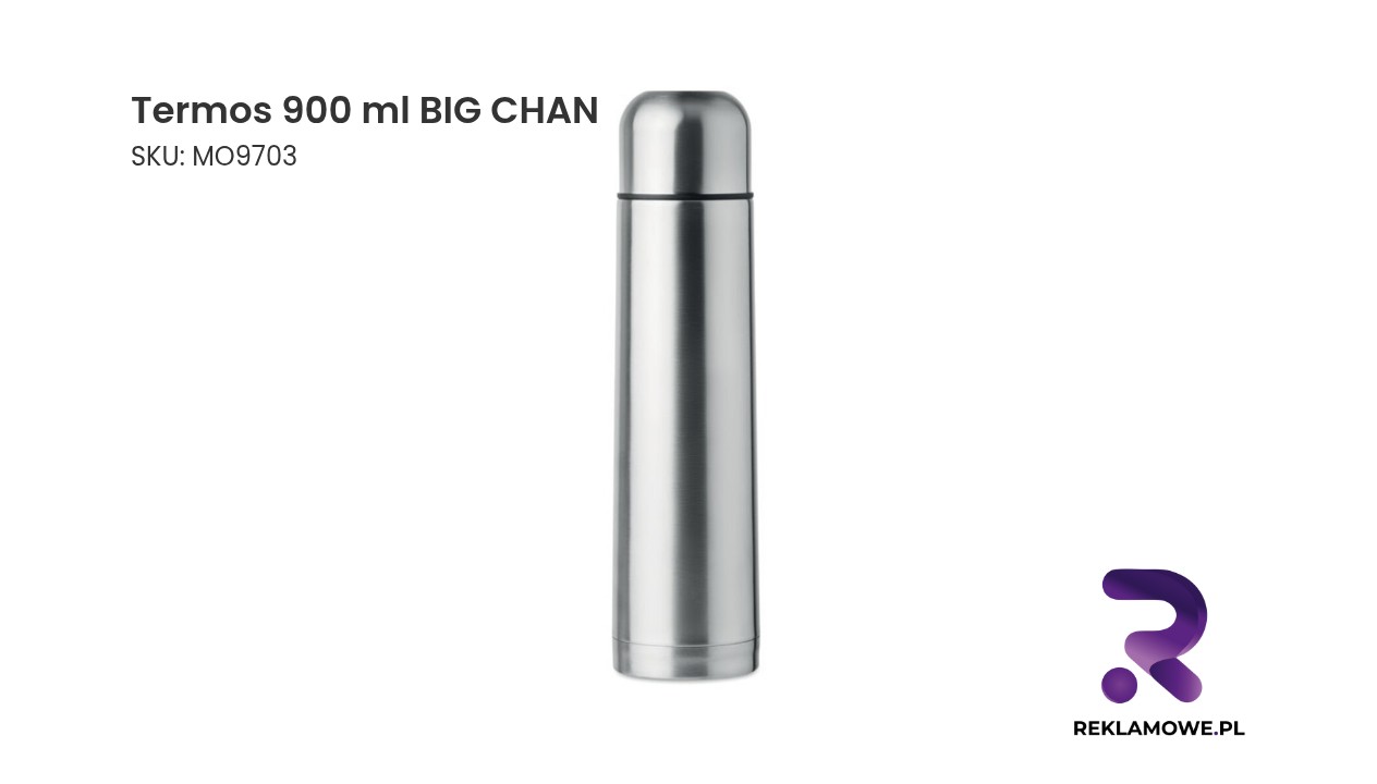 Termos 900 ml BIG CHAN Termos 900 ml BIG CHAN – pojemny termos na napoje