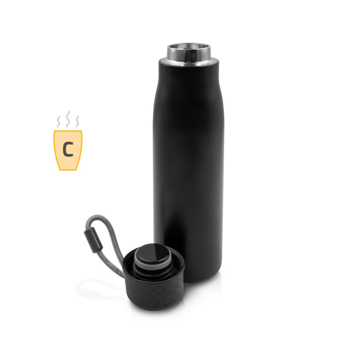 Butelka termiczna 550 ml Air Gifts | Cameron V7280-03_AAA00