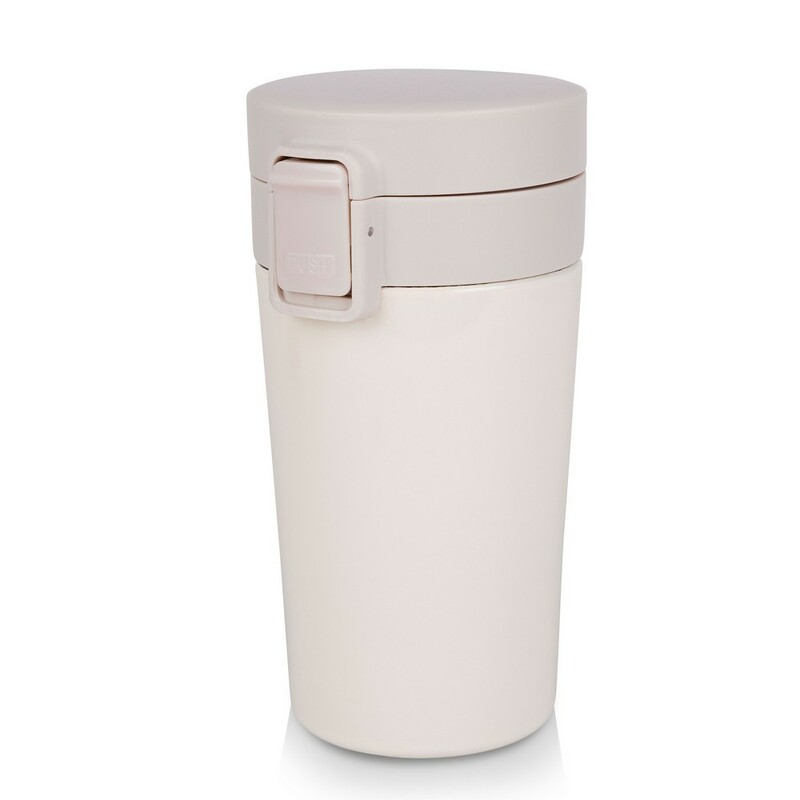 Kubek termiczny 300 ml, posiada sitko zatrzymujące fusy | Laura V0552-03_AAA01