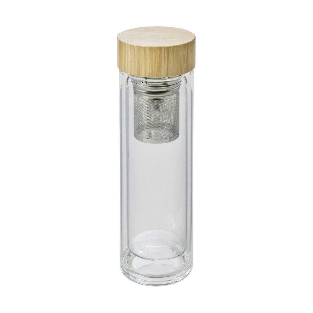 Szklany termos 420 ml, posiada sitko zatrzymujące fusy V0774-18_AAA01